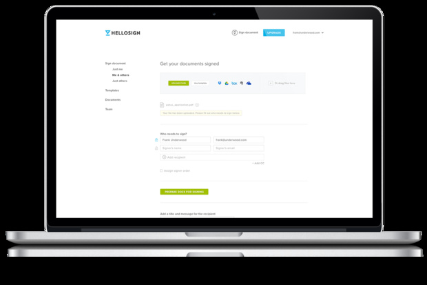 Love it or hate it, HelloSign helped deliver that election result
